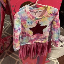 Colorful Dress With Sequins Star ⭐️ 