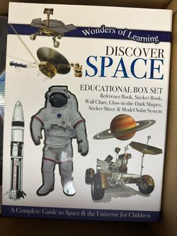 Discover Space Model Charts Educational Building Kit NEW