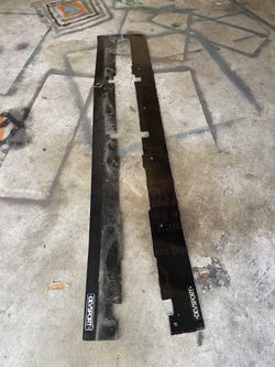 Side Skirts Splitters And Front Bumper Winglets For A Civic Ek 96-2000