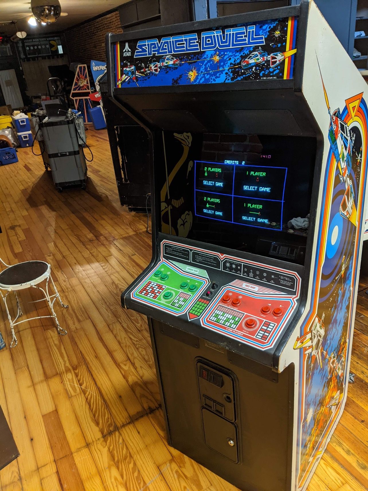 Space Duel Arcade Game