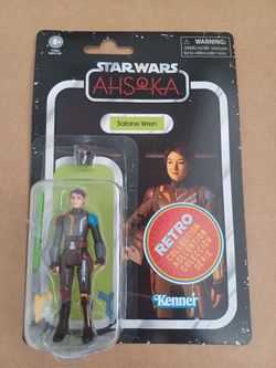 Star Wars Ahsoka Sabine Wren Retro Collection Action Figure