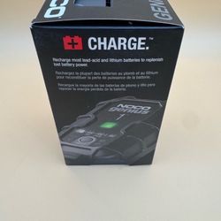 NOCO GENIUS 1A Smart Car Battery Charger, 6V and 12V Automotive Charger