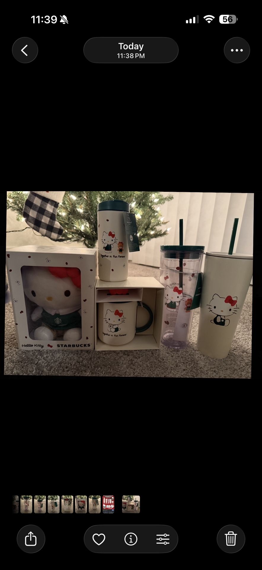 Starbucks x Hello Kitty Collab