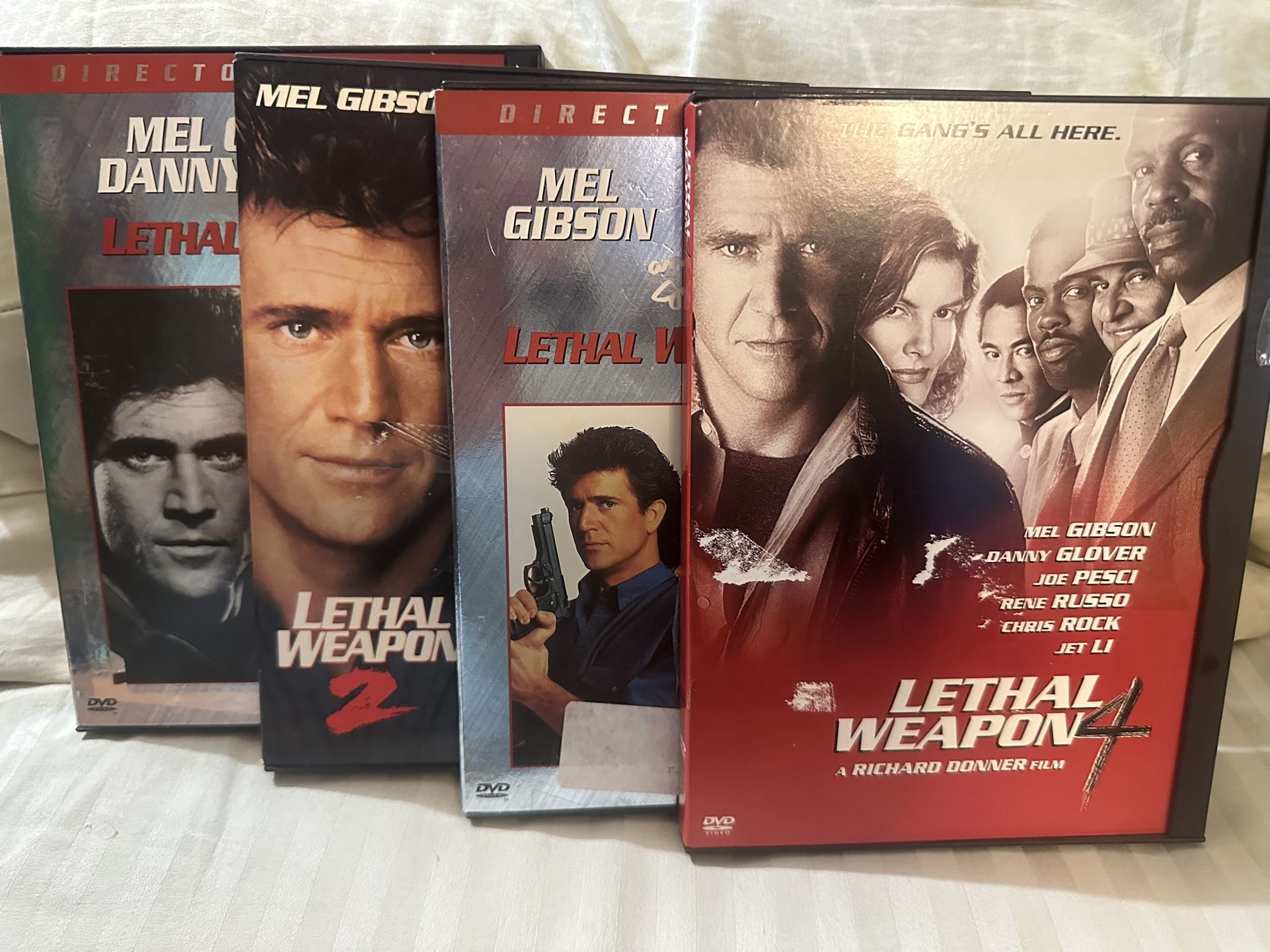 MOVIES: Lethal Weapon 1, 2, 3, 4