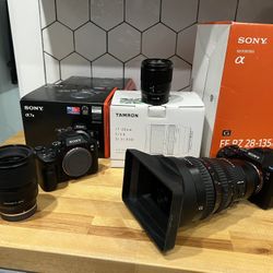 Sony Camera and Lenses Sony A7iii Sony 28 -135 F4