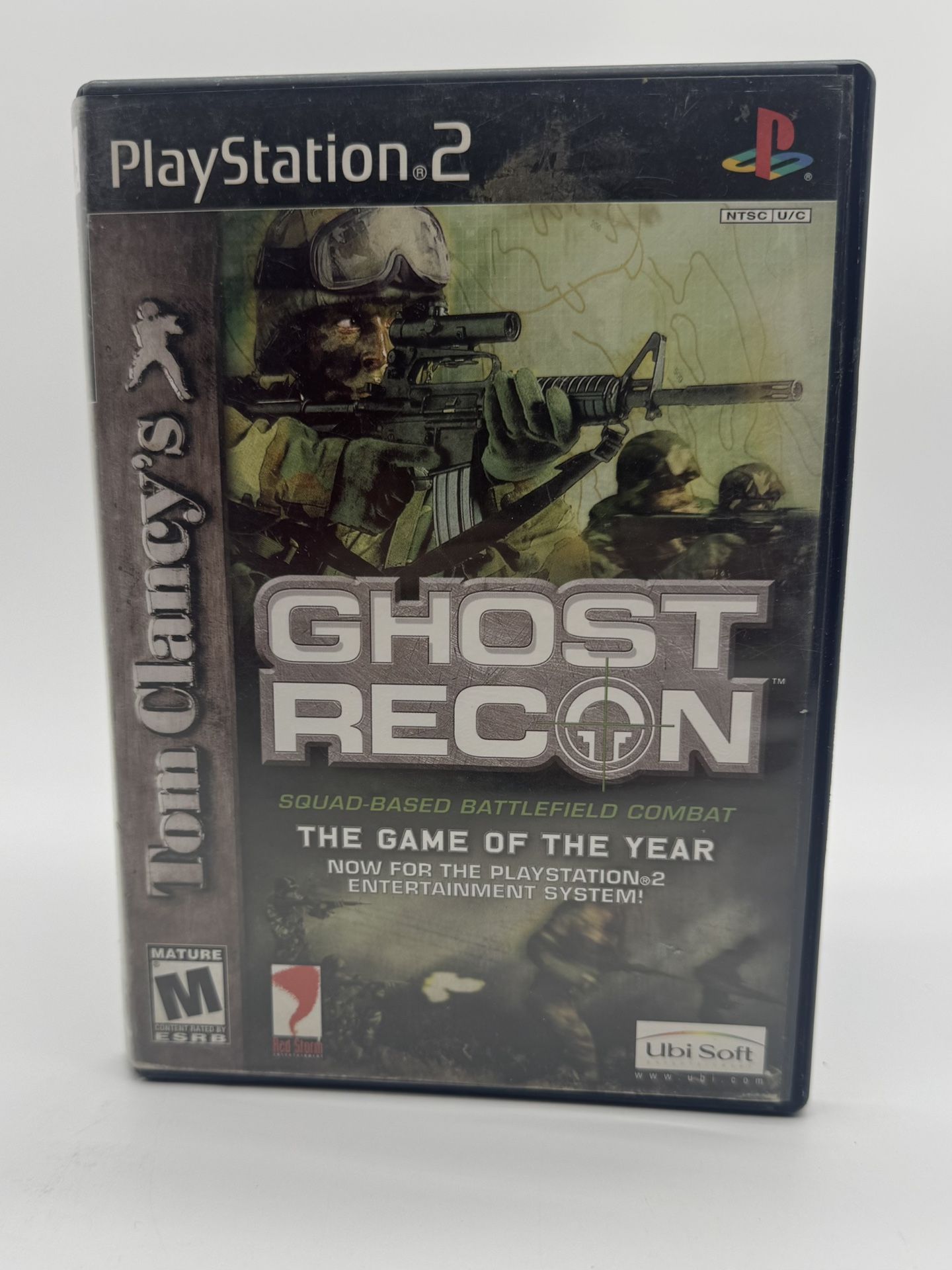 Tom Clancy's Ghost Recon (Sony PlayStation 2, 2002 PS2) Complete CIB & Tested
