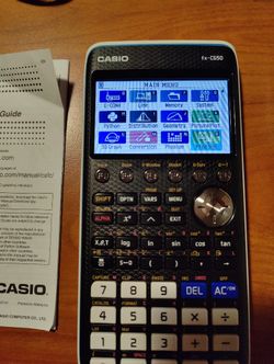 CASIO FX-CG50 COLOR GRAPHING CALCULATOR