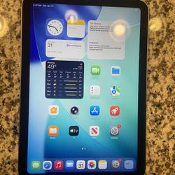 Apple iPad Mini 6th Generation 64gb Purple - Works Great- Very Good Condition 