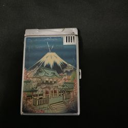 1950s Cigarette Case W/ Built In  Lighter