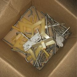 tent hooks and hold downs