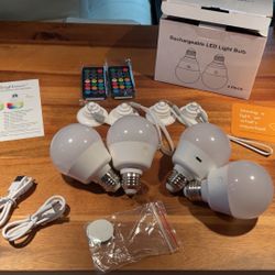 Rechargeable Lights - Set of 4