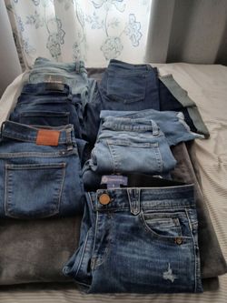 6 pairs of Jeans from Lucky studio blue 💙in great condition .size 7/8
