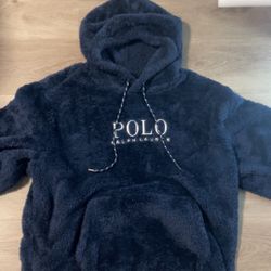 Polo Ralph Lauren - XL Fluffy Navy Hoodie 
