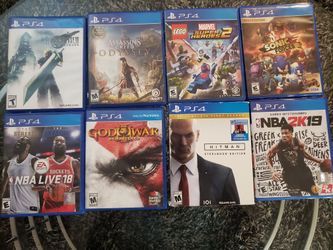 PS4 GAMES FOR TRADE