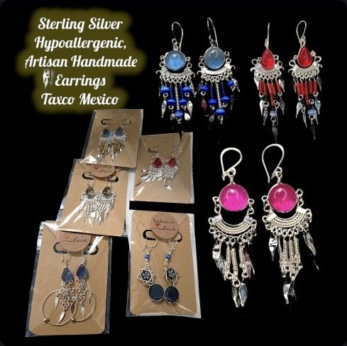 Silver Earrings 925