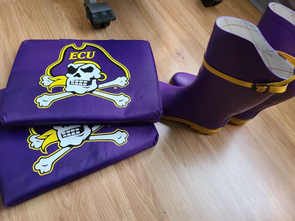 Herny Ferrera rain boots/ ECU colors