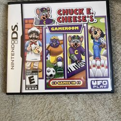 Chuck E. Cheese’s Gameroom - Nintendo DS (CIB, Complete in Box)