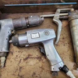 Milwaukee Pneumatic Impact Wrench & Air Drill