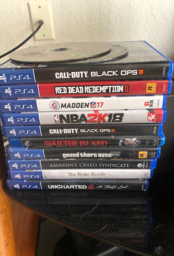 Stack of ps4 games for Sale in Palm Beach Gardens, FL OfferUp