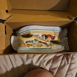 Size  7 Old Skool Sesame Street Vans