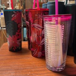 Starbucks cups brand new five dollars each