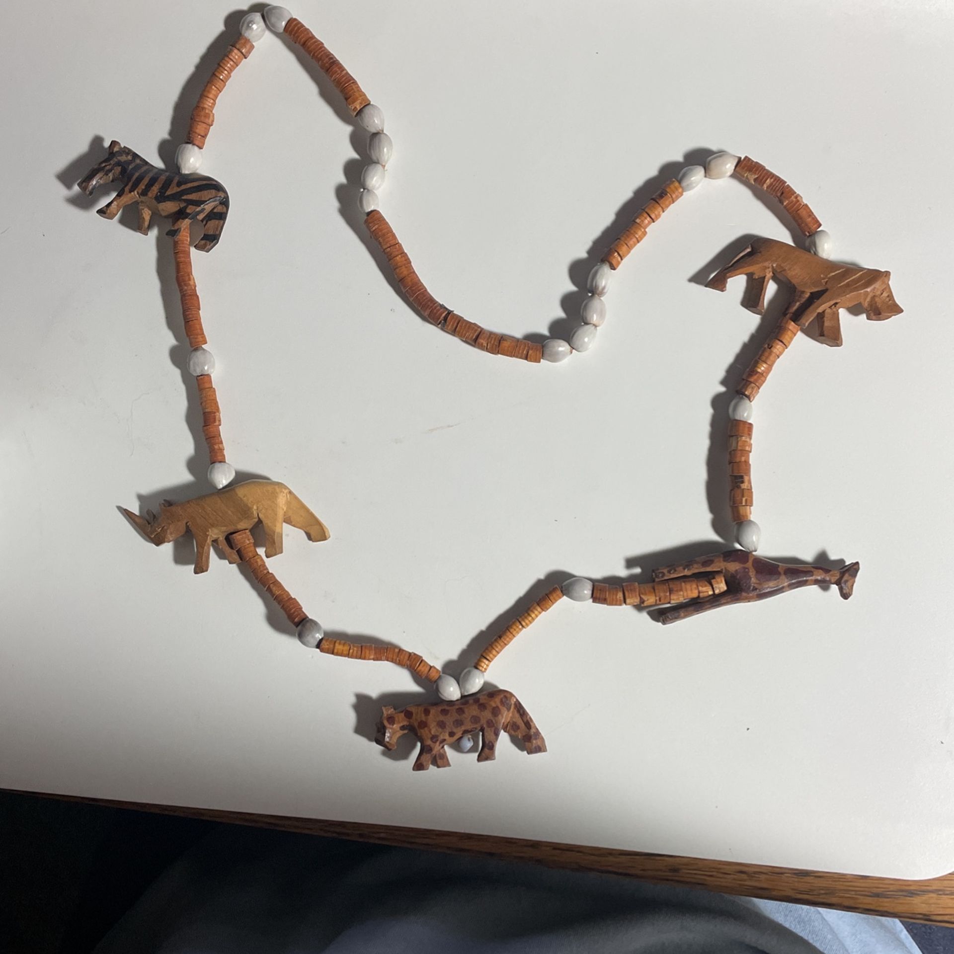 Handmade African Safari necklace