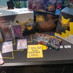 Pokemon Cards,Booster Boxes,etc!