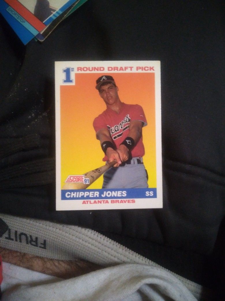 Chipper Jones 1st Round Draft Pick #671
