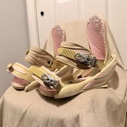 Y2K Vintage Burton Women's Snowboard Bindings Size Medium
