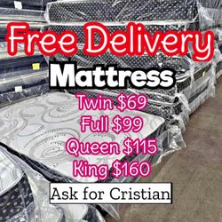 New Mattresses  Twin mattress Full mattress Queen mattress  King mattress  Colchones nuevos  Beds 