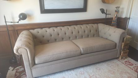 Chesterfield Pottery Barn Couch