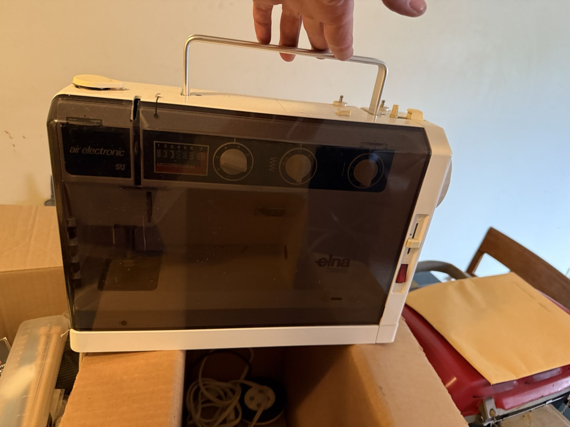 Vintage Elna Air, Electronic Sewing Machine