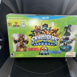 Skylanders Swap Force Nintendo Wii U 2013 Starter Pack Extra Characters 6 Total