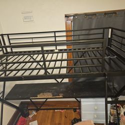 Twin Size Kids Loft Bed 