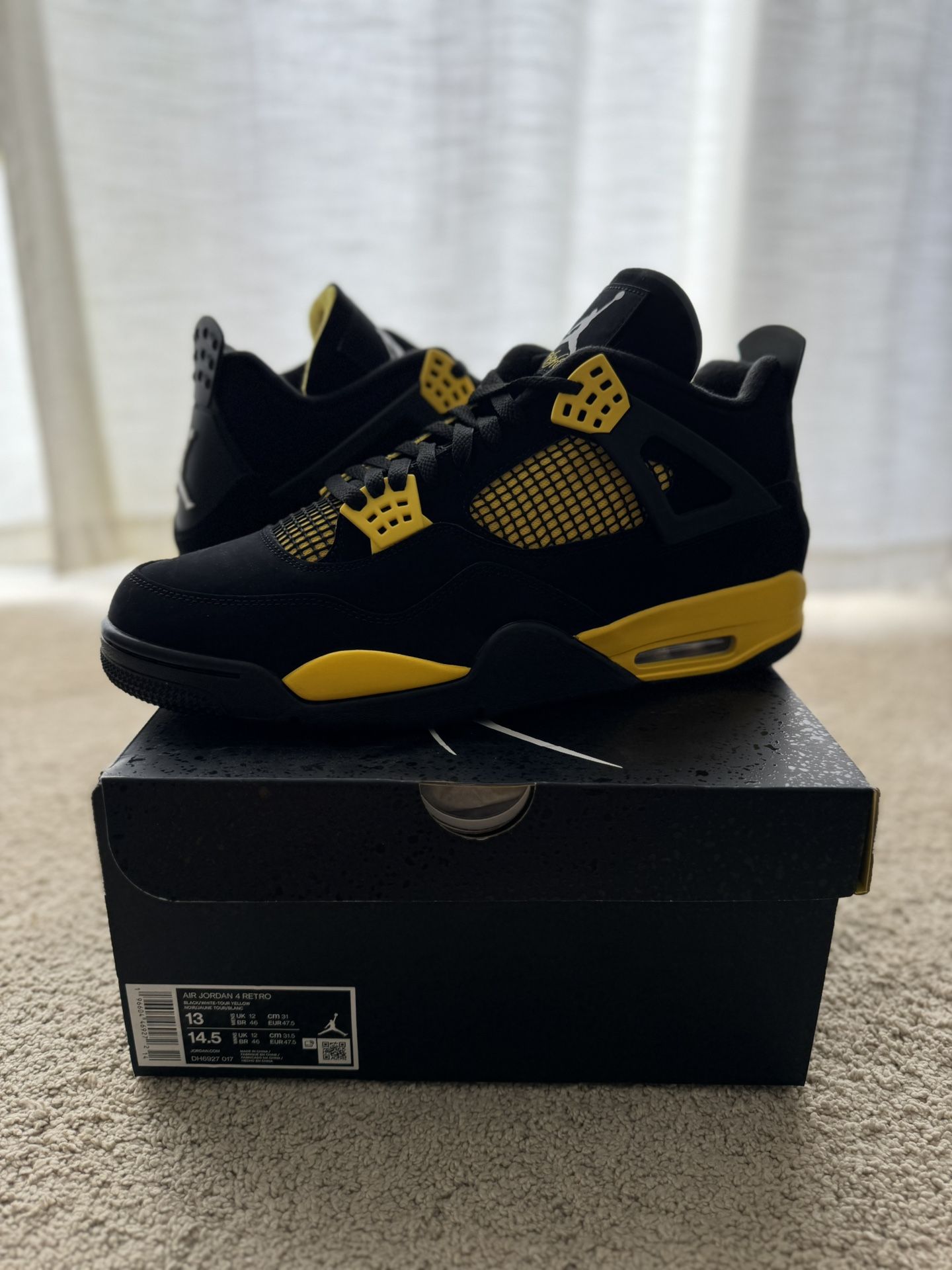 Jordan 4 Thunder Size 13