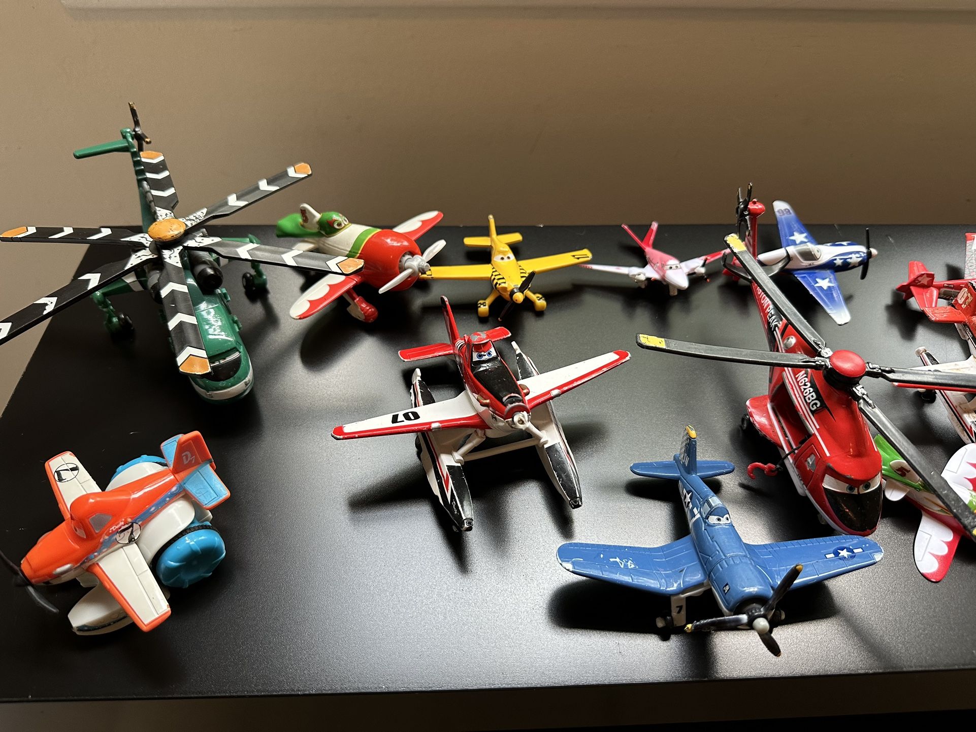 Collection Of Planes The Movie Toys