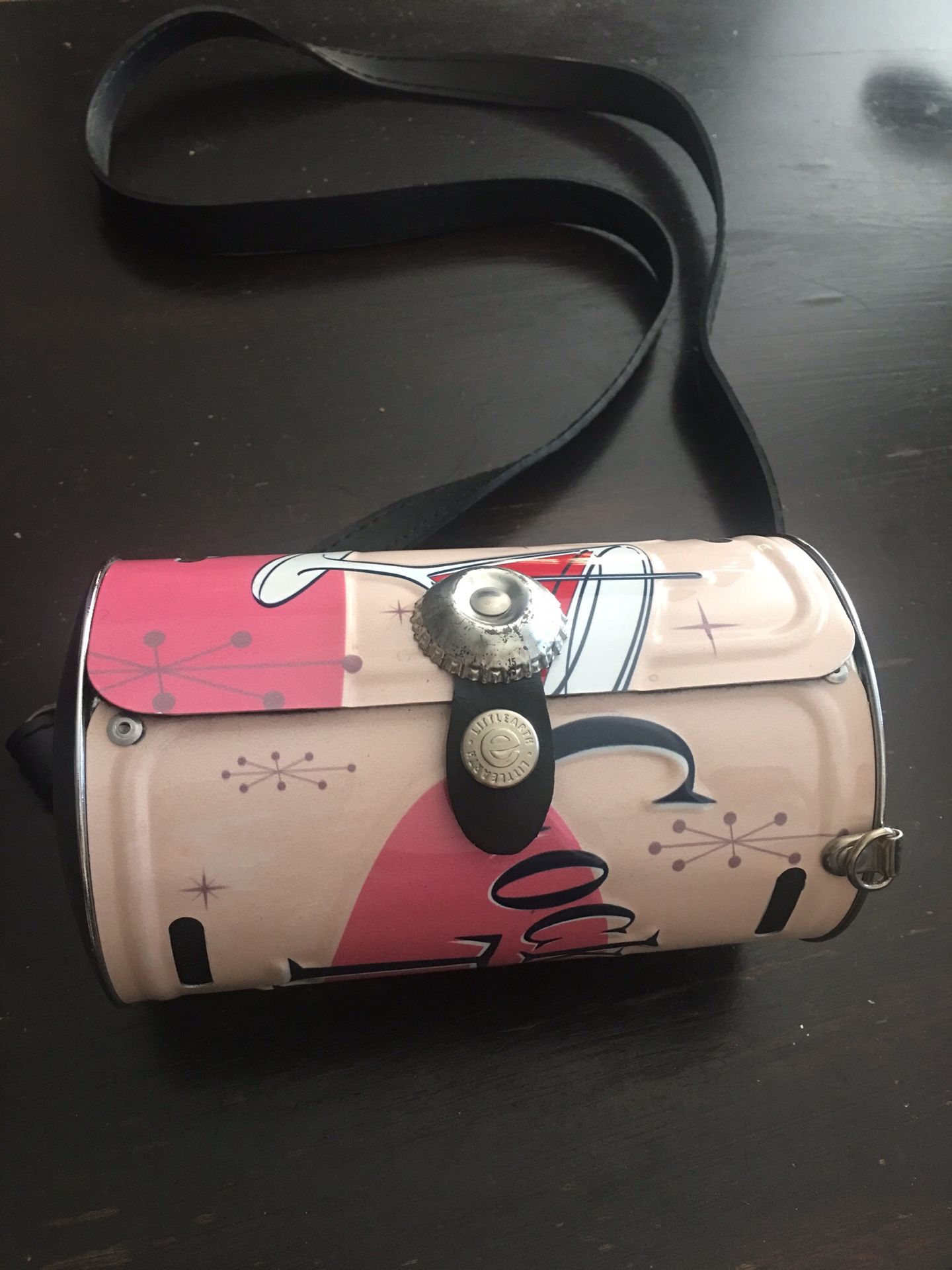 Tin Round Purse