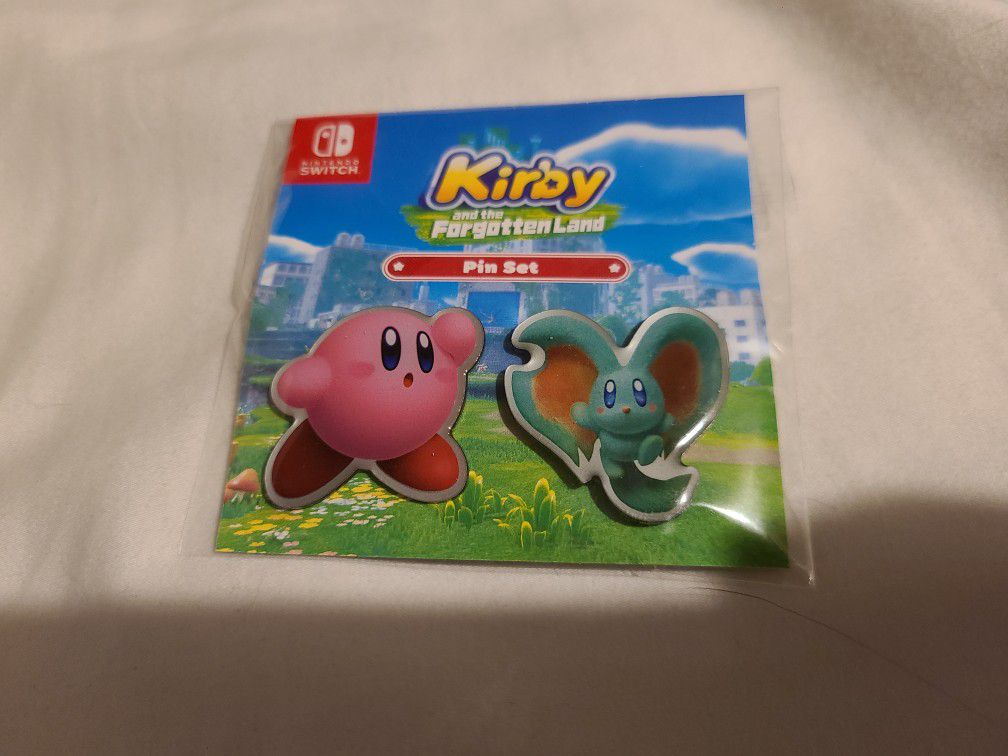 Kirby And The Forgotten Land Pin Set 