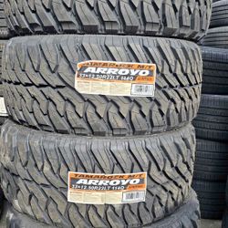 33x12.50r22 Arroyo Mud Terrain New Tires Set Installed And Balanced Llanta Nueva Instalacion Y Balanceo incluido ✅✅