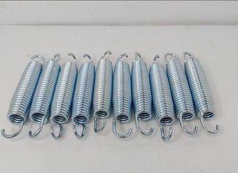 LOT OF 10 TRAMPOLINE SPRINGS 5.5" NEW.