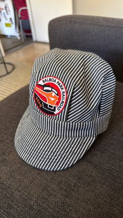 Balboa Park Railroad Train Engineer Hat