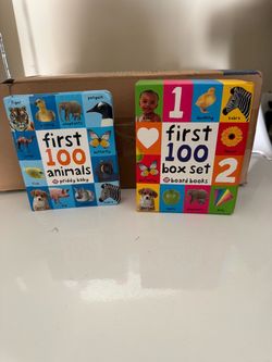 Baby’s First 100 Board Books Set