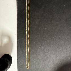 14k Gold Rope Chain 