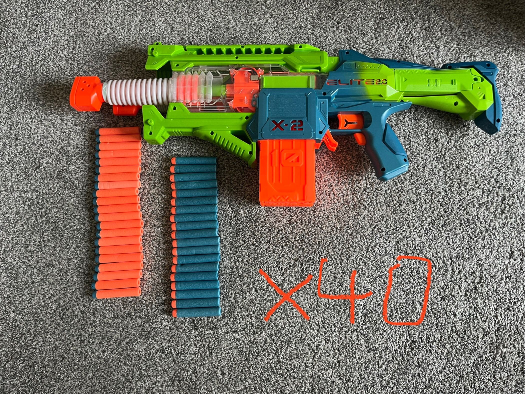 Double Punch Nerf gun