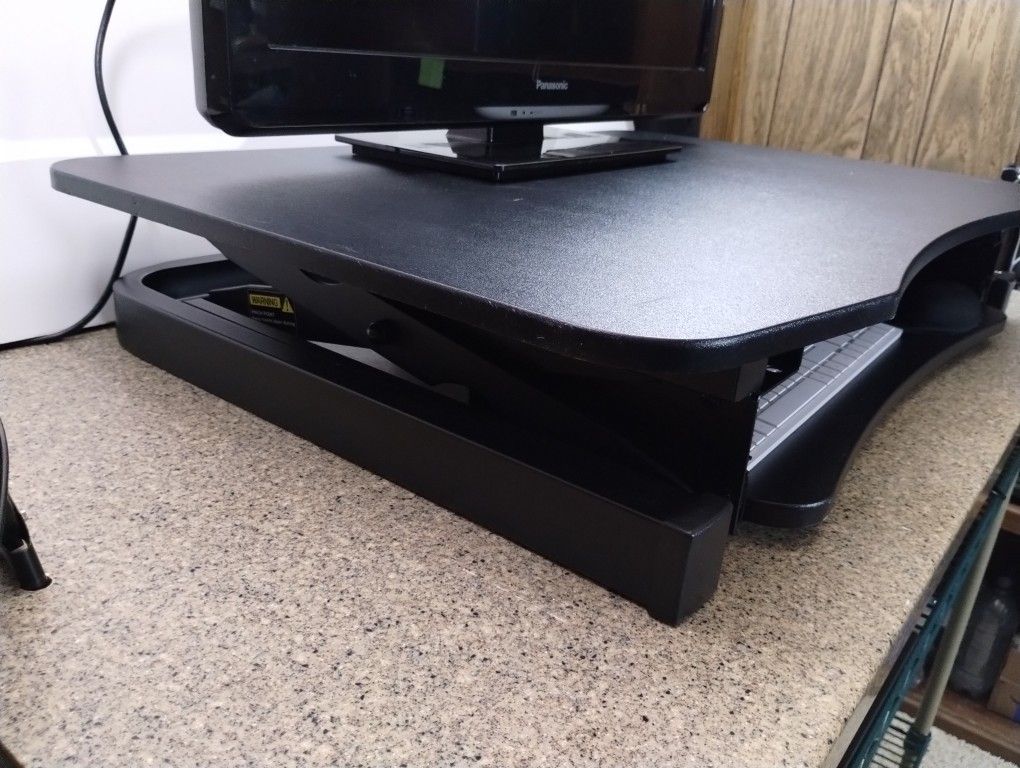 36" X 24" Electric Sit Stand Desk. 50 Lbs, Heavy-Duty, New.