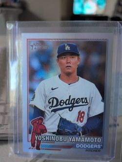 YAMAMOTO DODGERS CARD