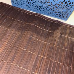Set Of 7 Brown Placemats 