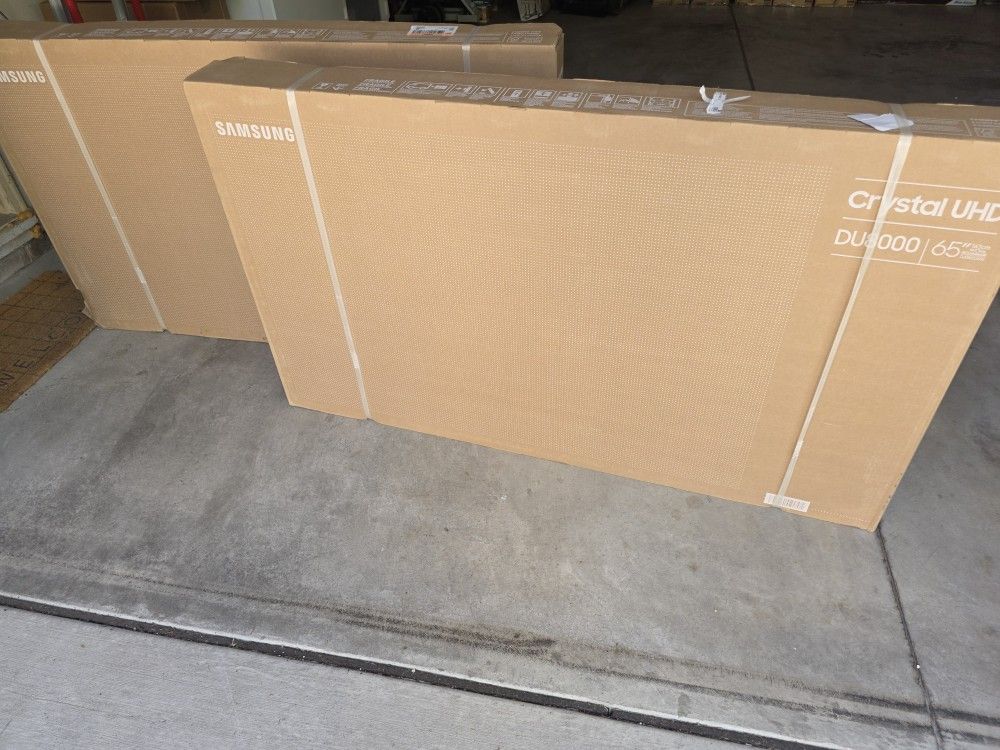 Samsung - 65” Class DU8000 Series Crystal UHD Smart Tizen TV (2024) - New Unopened