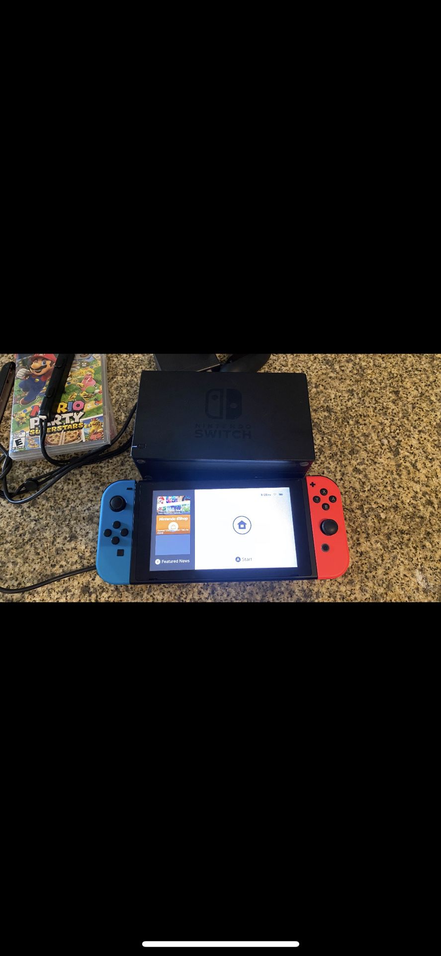 Practically Brand New Nintendo Switch! With 2 Mario Games 