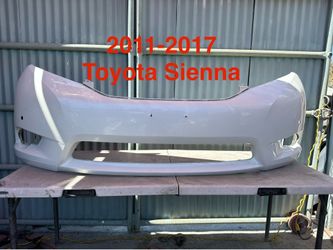 2011-2017 Toyota sienna front bumper oem